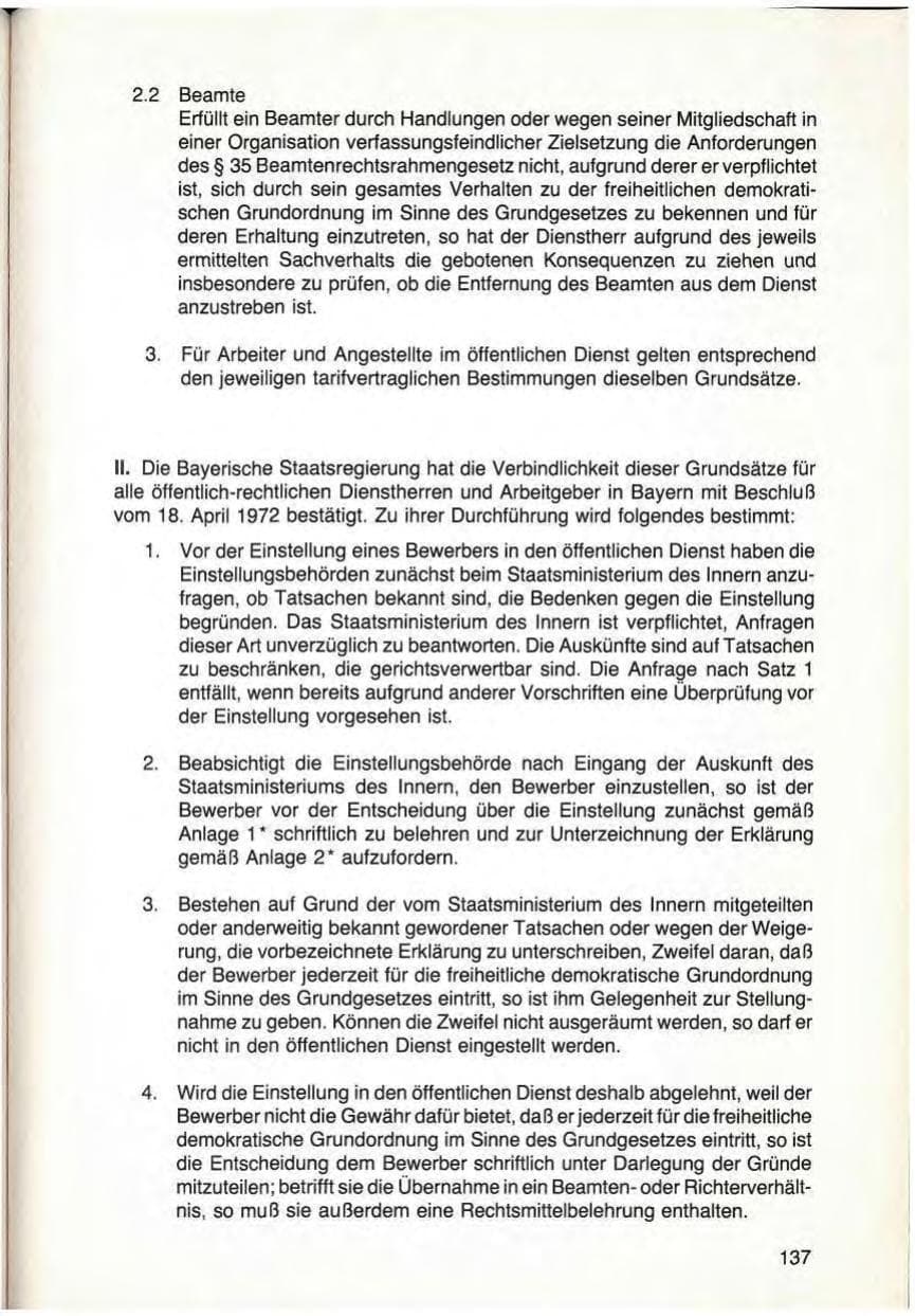 Seite 139 des Verfassungsschutzbericht 1979 Bayern