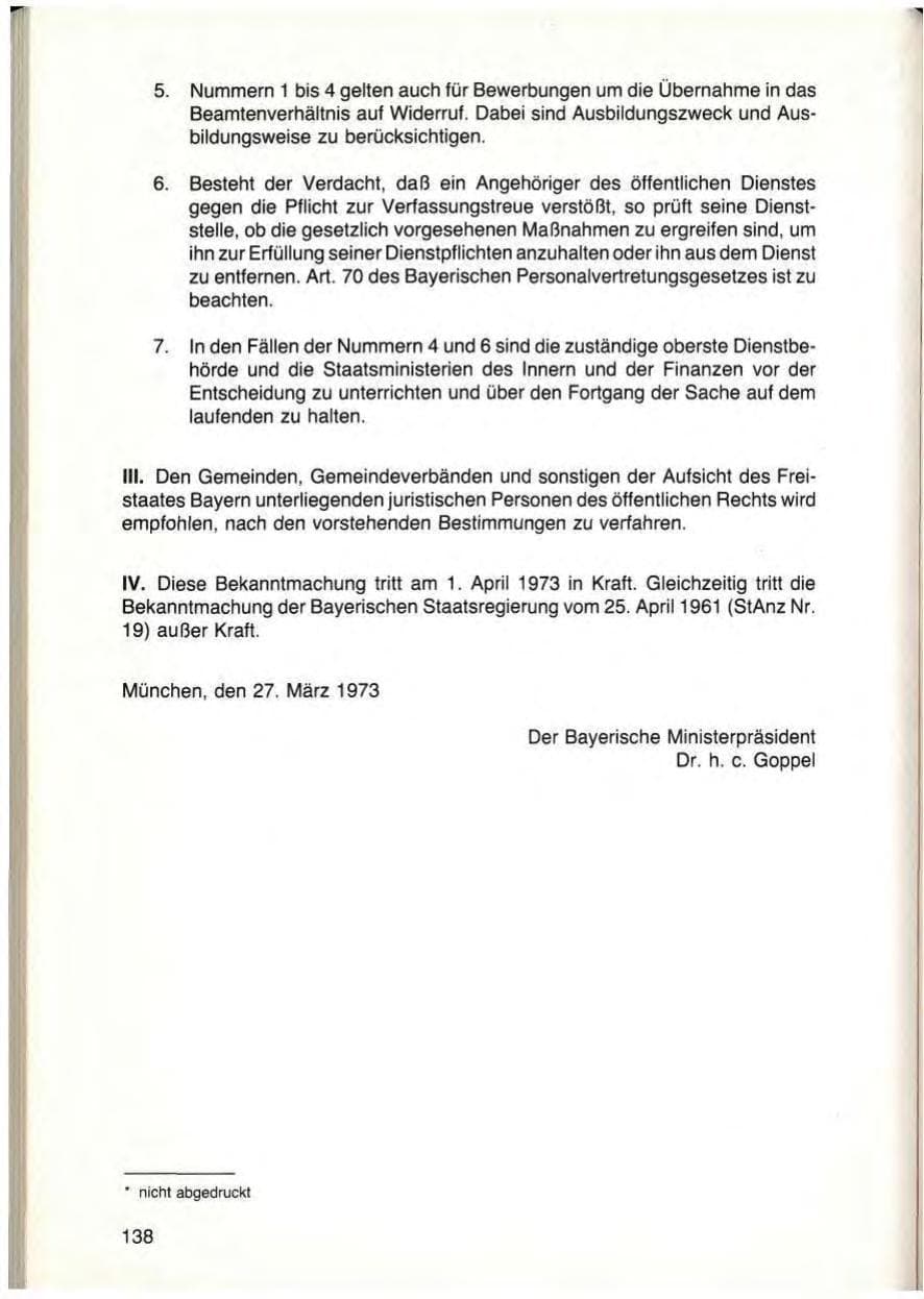 Seite 140 des Verfassungsschutzbericht 1979 Bayern