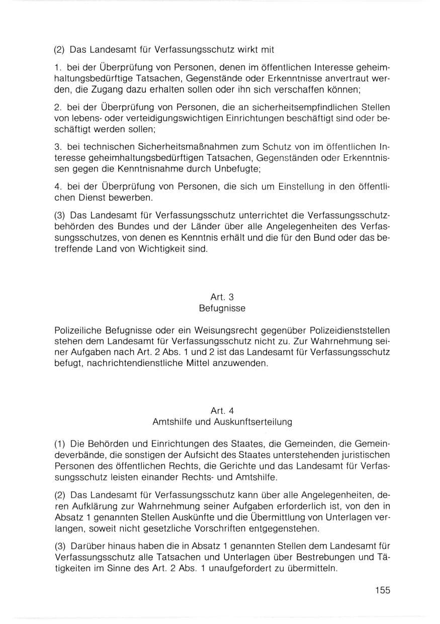 Seite 156 des Verfassungsschutzbericht 1980 Bayern