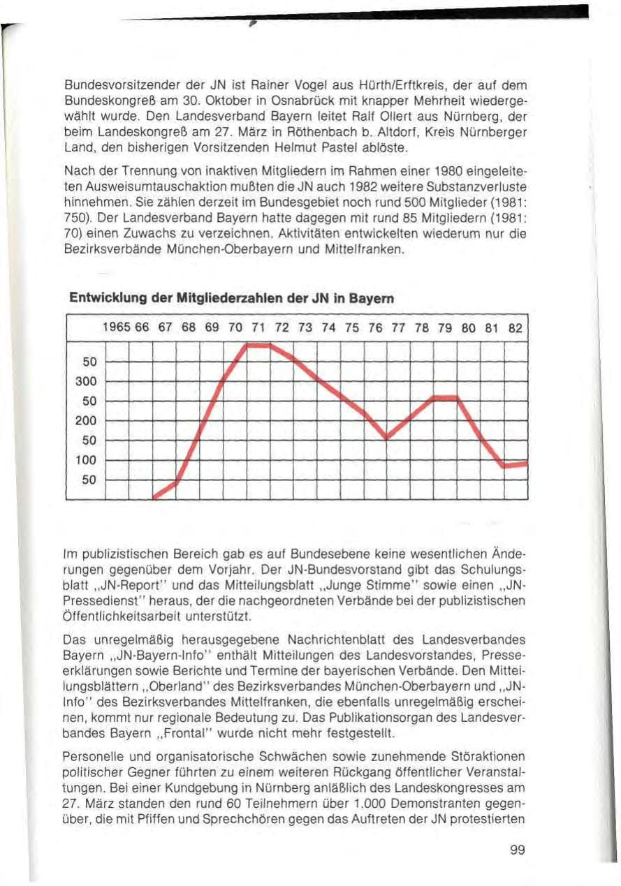 Seite 101 des Verfassungsschutzbericht 1982 Bayern