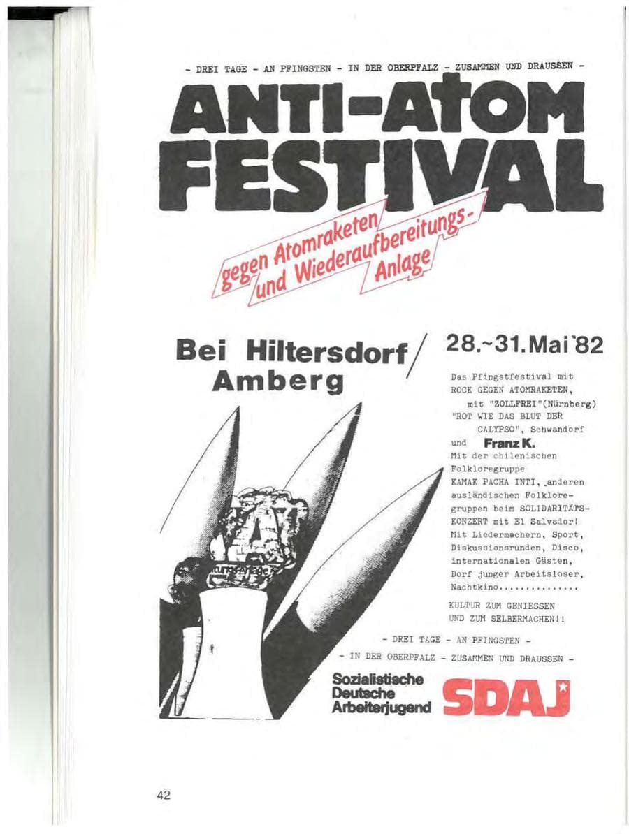 Seite 44 des Verfassungsschutzbericht 1982 Bayern