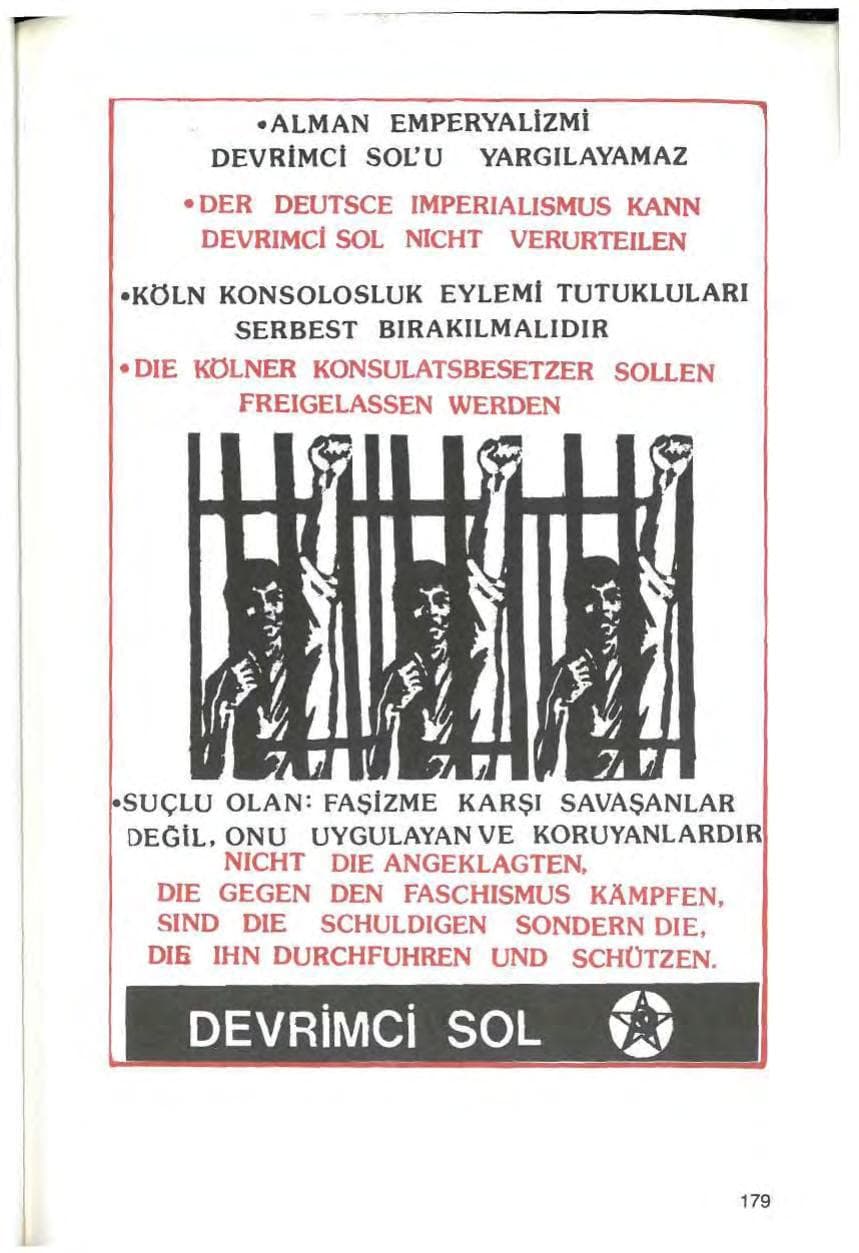 Seite 179 des Verfassungsschutzbericht 1984 Bayern