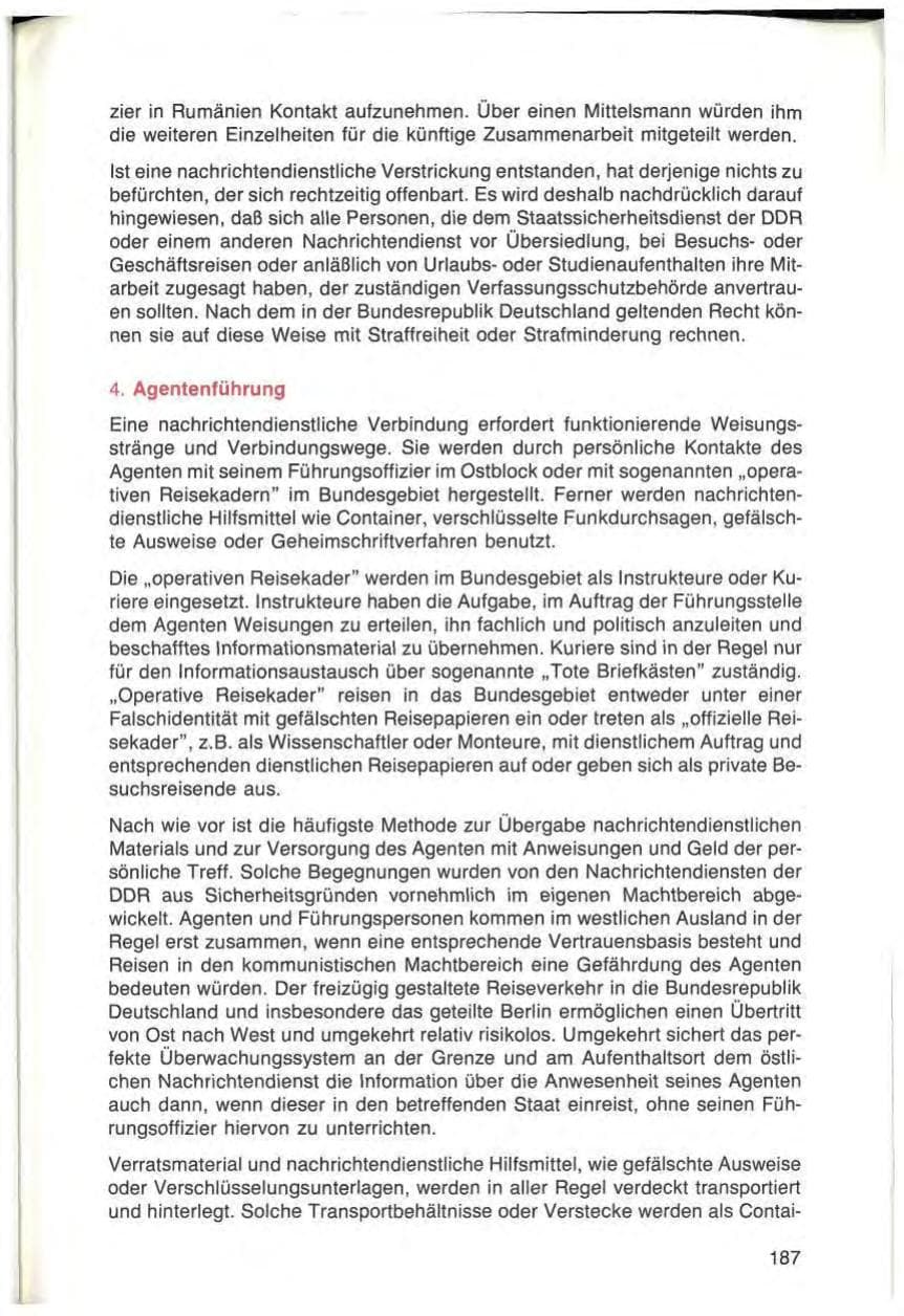 Seite 187 des Verfassungsschutzbericht 1984 Bayern