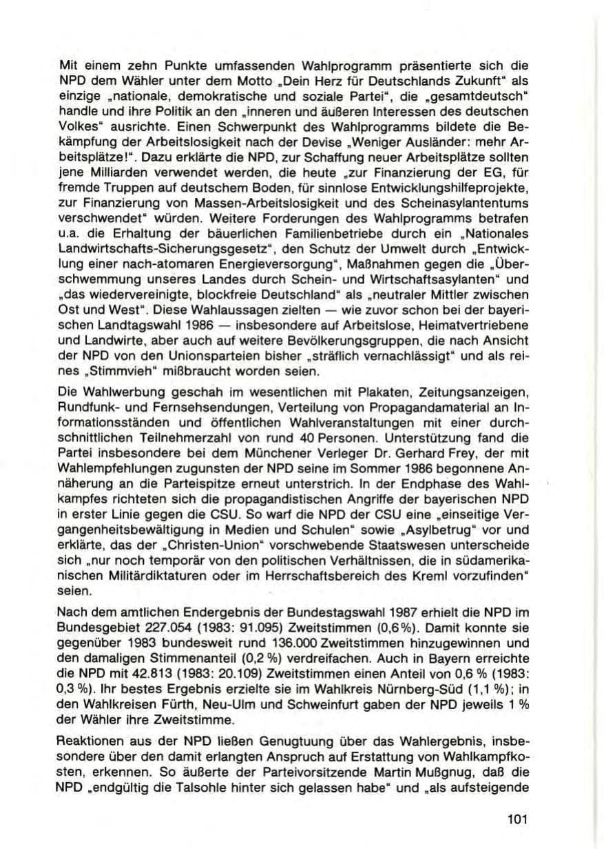 Seite 103 des Verfassungsschutzbericht 1987 Bayern