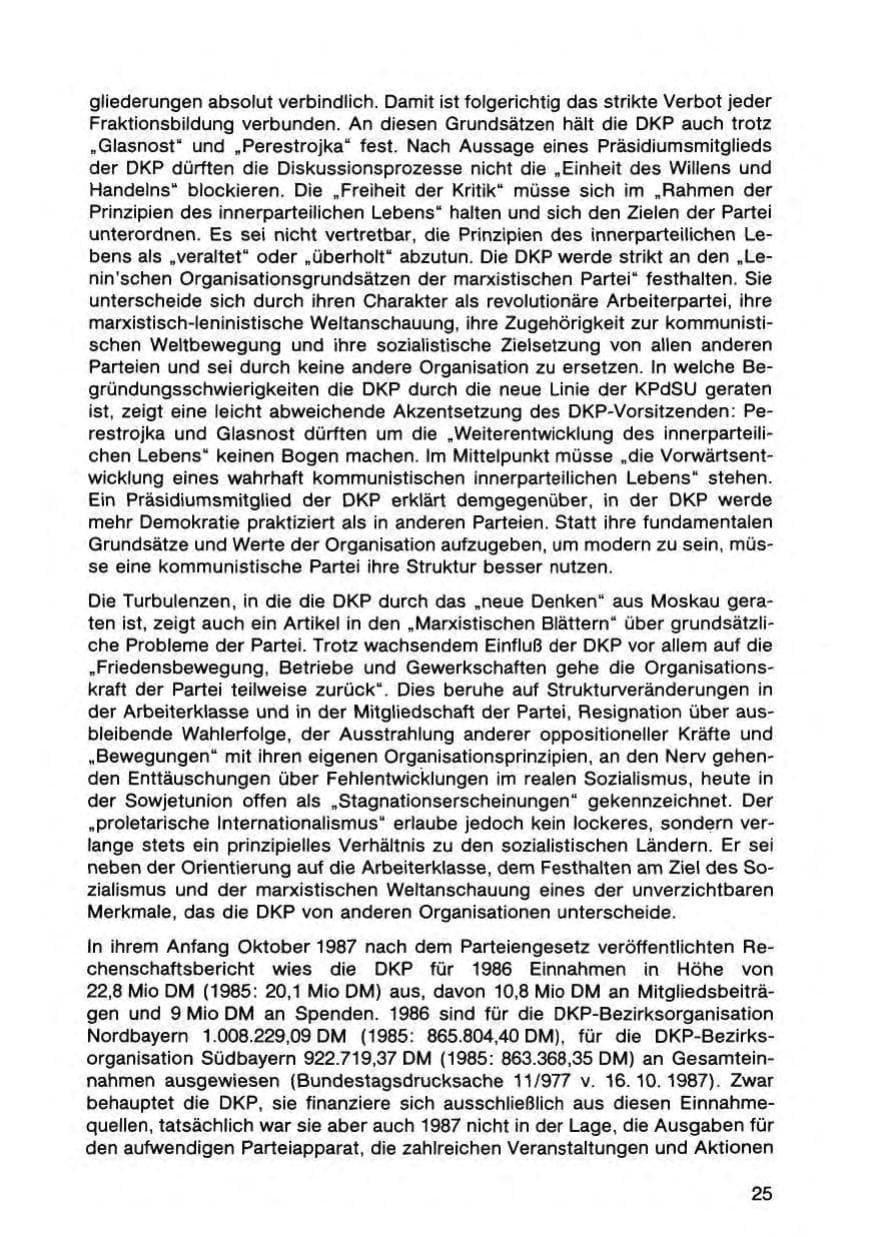 Seite 27 des Verfassungsschutzbericht 1987 Bayern