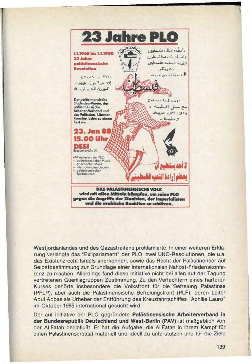 Seite 141 des Verfassungsschutzbericht 1988 Bayern