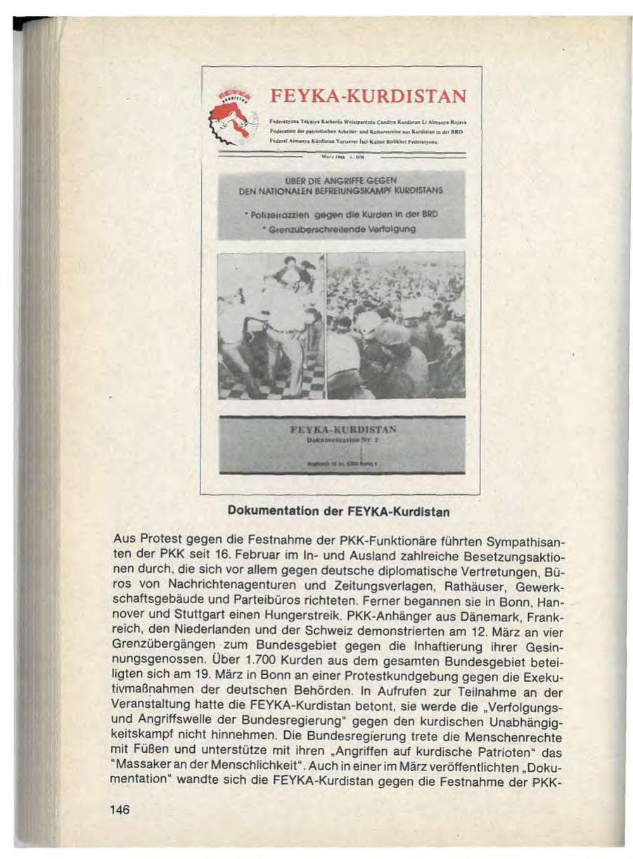 Seite 148 des Verfassungsschutzbericht 1988 Bayern