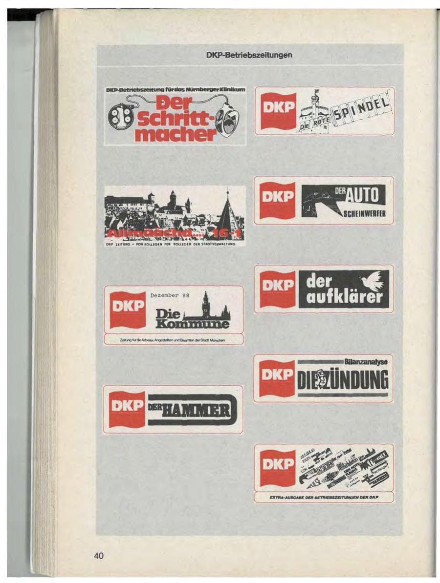 Seite 42 des Verfassungsschutzbericht 1988 Bayern