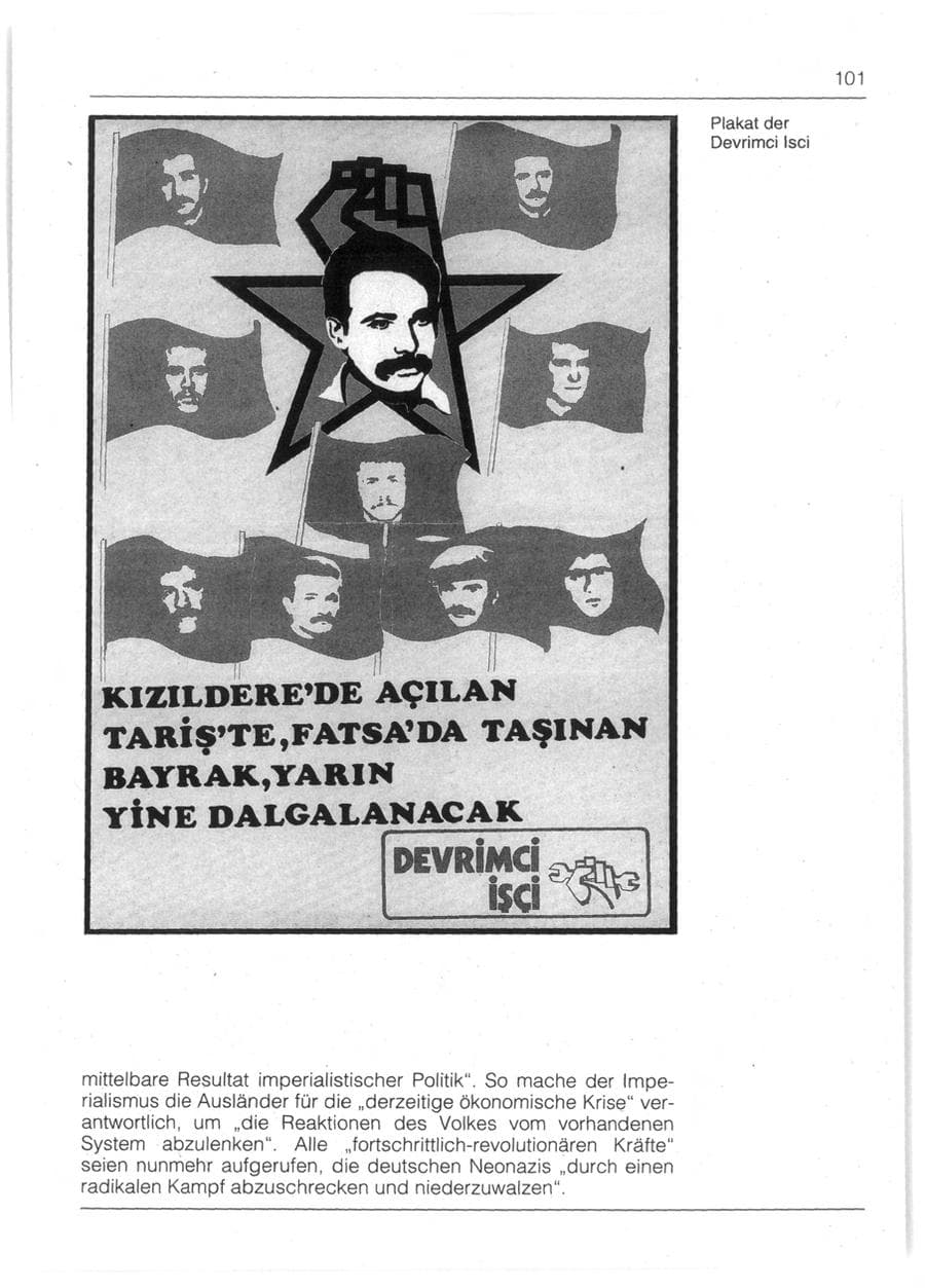 Seite 103 des Verfassungsschutzbericht 1991 Bayern
