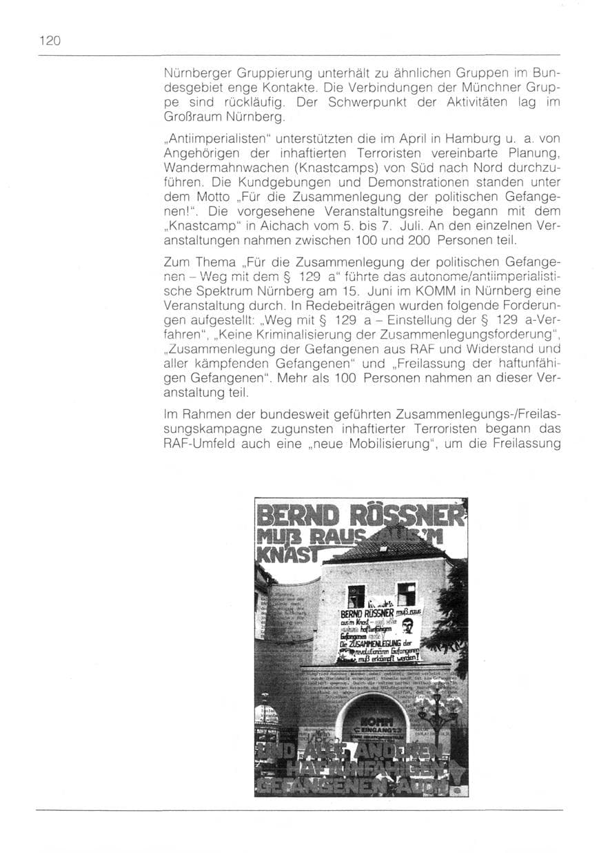 Seite 122 des Verfassungsschutzbericht 1991 Bayern