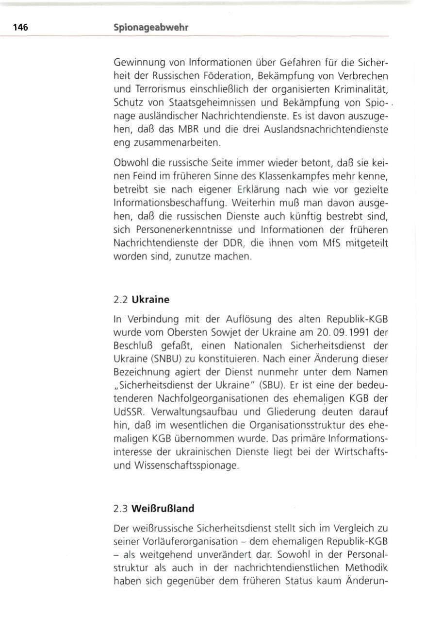 Seite 146 des Verfassungsschutzbericht 1993 Bayern