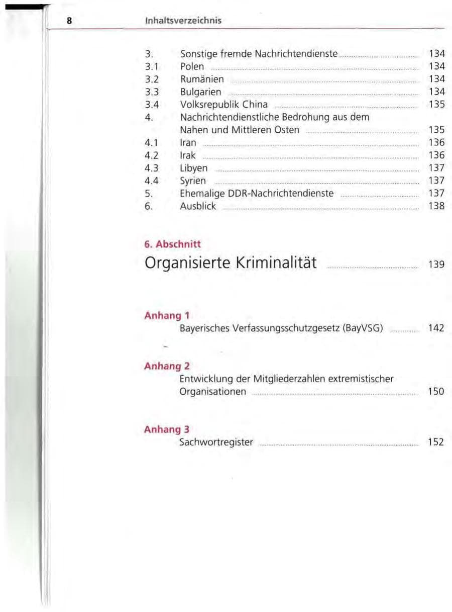 Seite 9 des Verfassungsschutzbericht 1994 Bayern