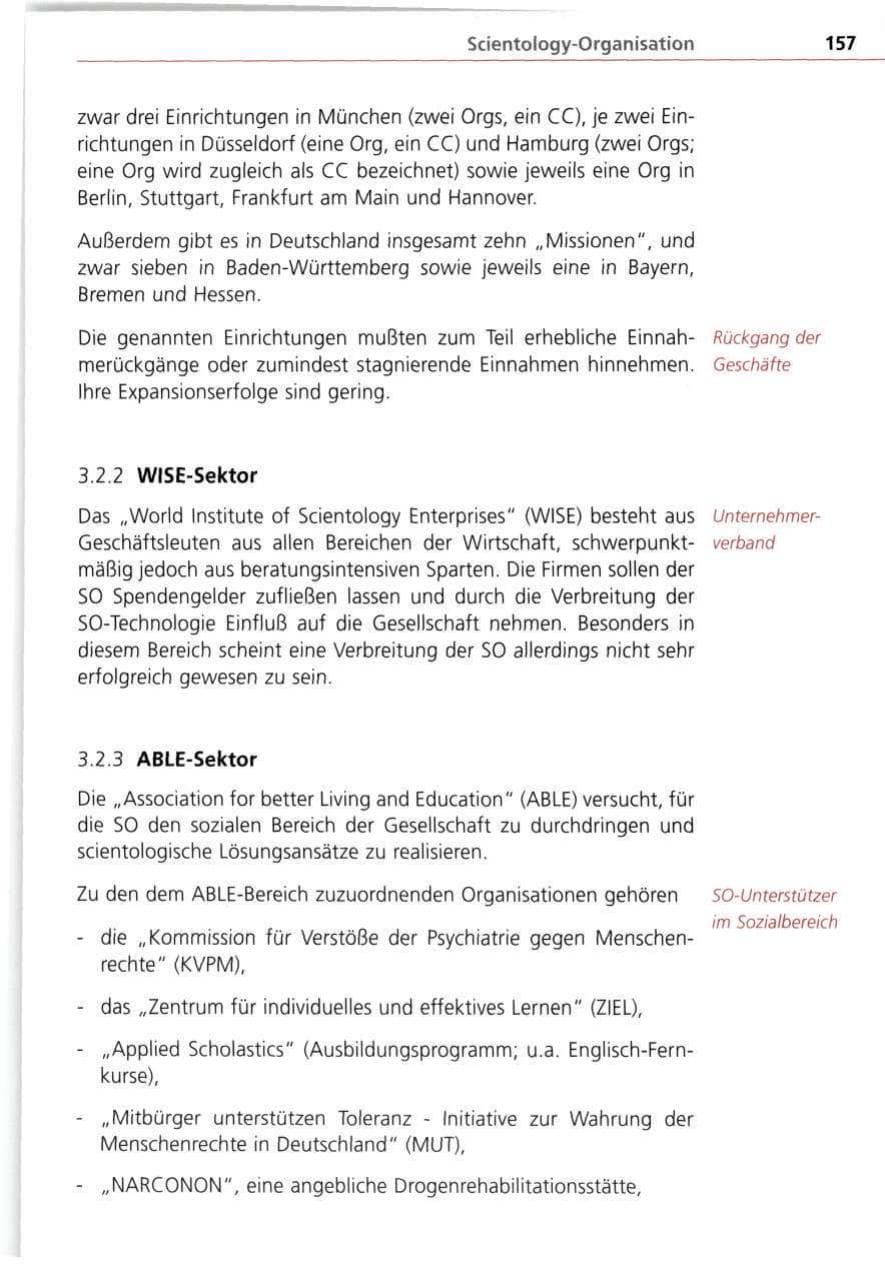 Seite 157 des Verfassungsschutzbericht 1998 Bayern