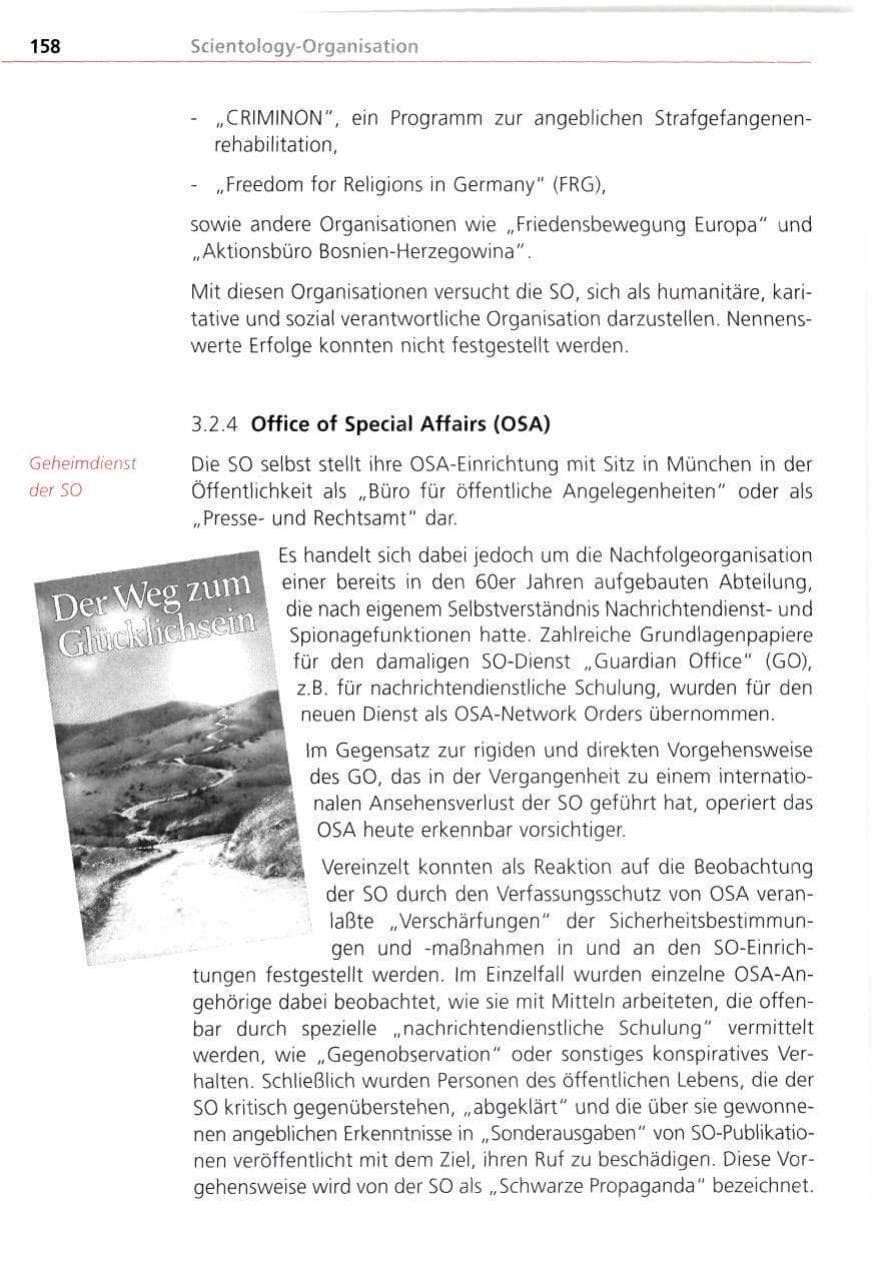 Seite 158 des Verfassungsschutzbericht 1998 Bayern