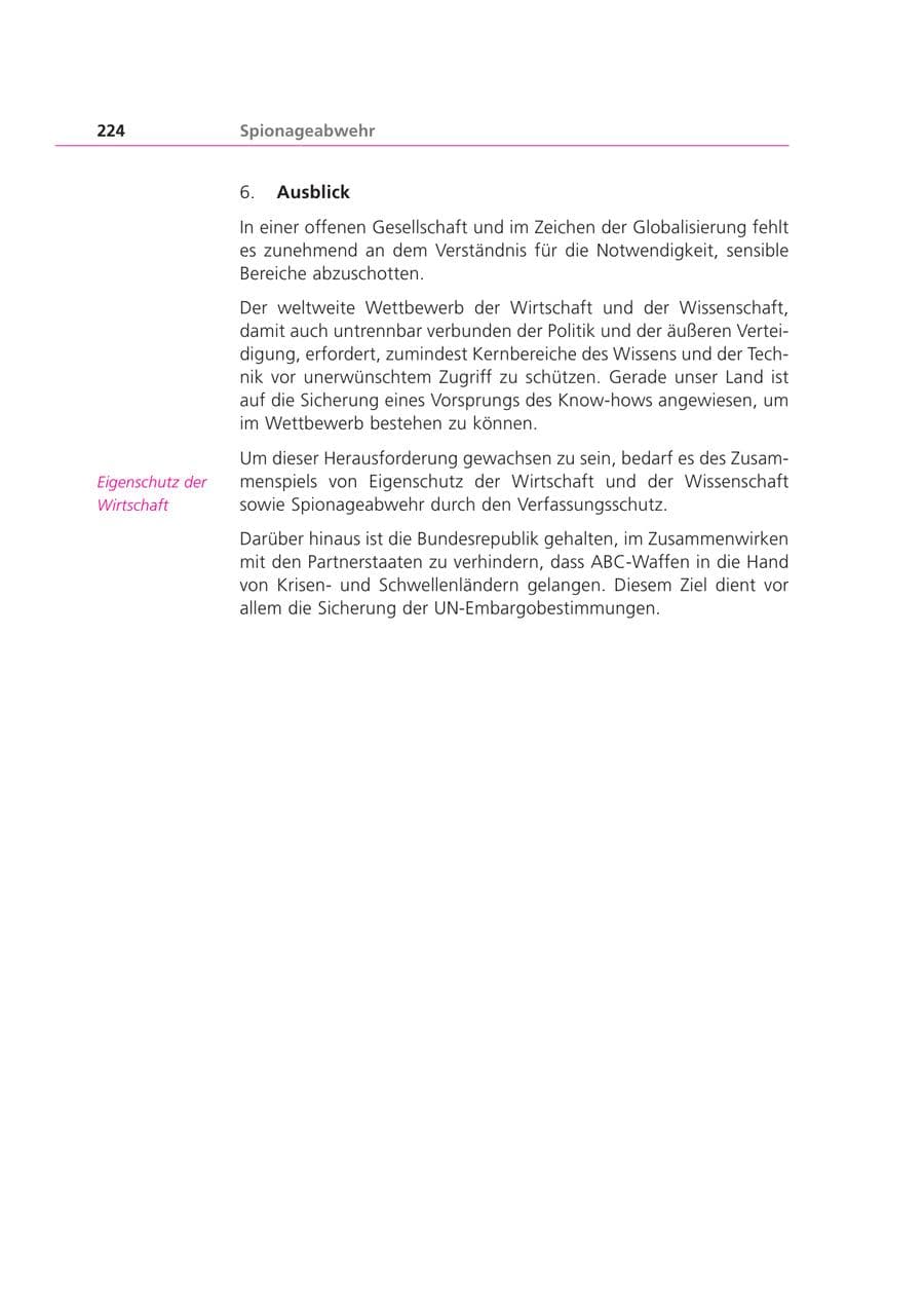 Seite 224 des Verfassungsschutzbericht 2000 Bayern
