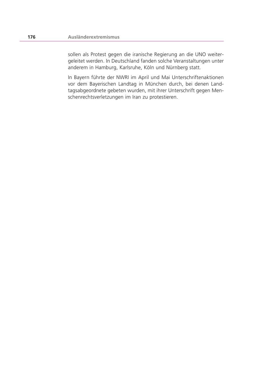 Seite 177 des Verfassungsschutzbericht 2001 Bayern