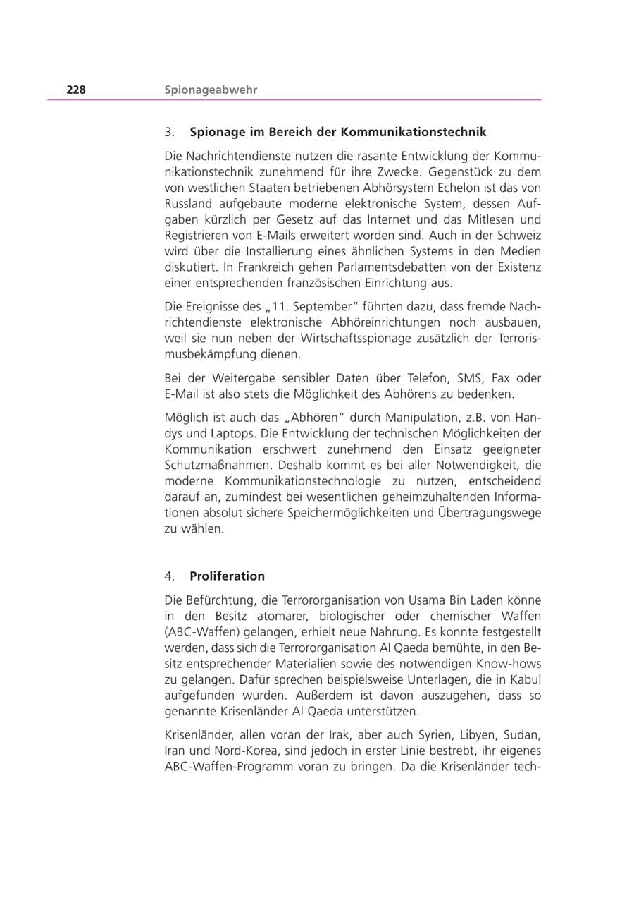 Seite 229 des Verfassungsschutzbericht 2001 Bayern