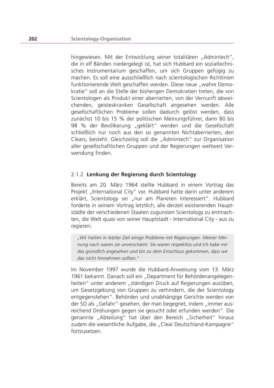 Seite 202 des Verfassungsschutzbericht 2002 Bayern