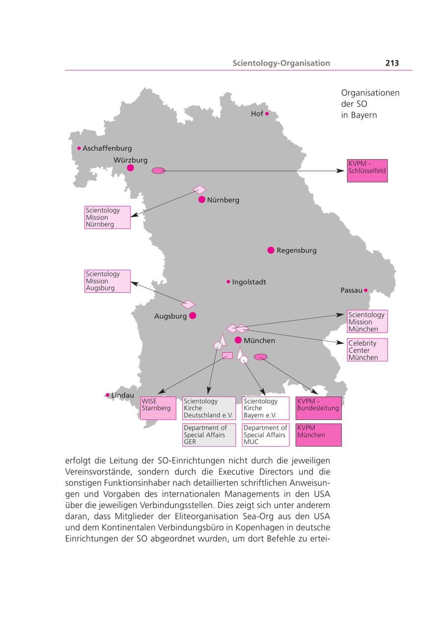 Seite 213 des Verfassungsschutzbericht 2002 Bayern