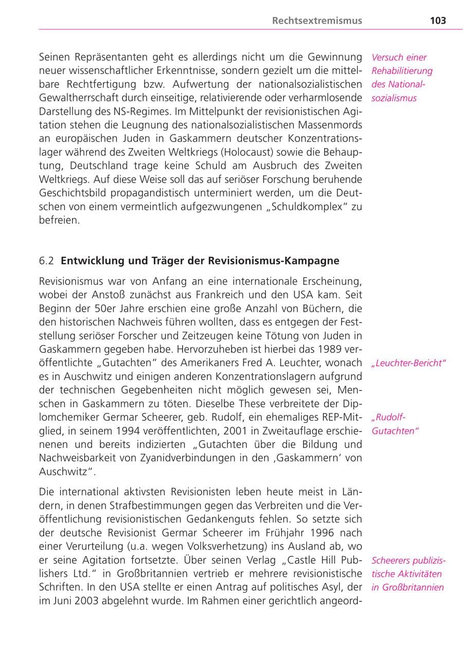 Seite 103 des Verfassungsschutzbericht 2004 Bayern