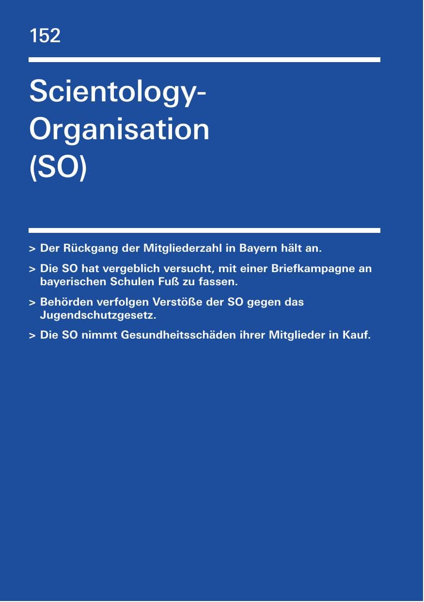Seite 152 des Verfassungsschutzbericht 2012 Bayern