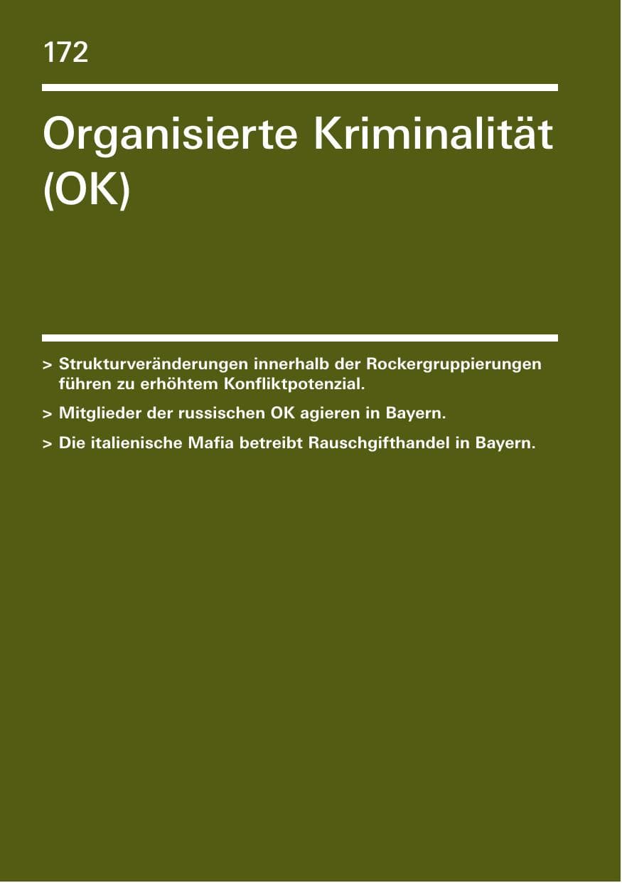 Seite 172 des Verfassungsschutzbericht 2012 Bayern