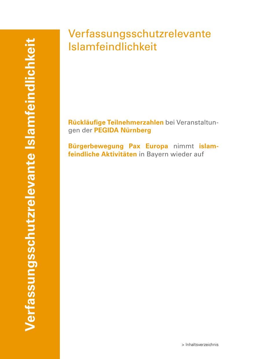 Seite 186 des Verfassungsschutzbericht 2017 Bayern