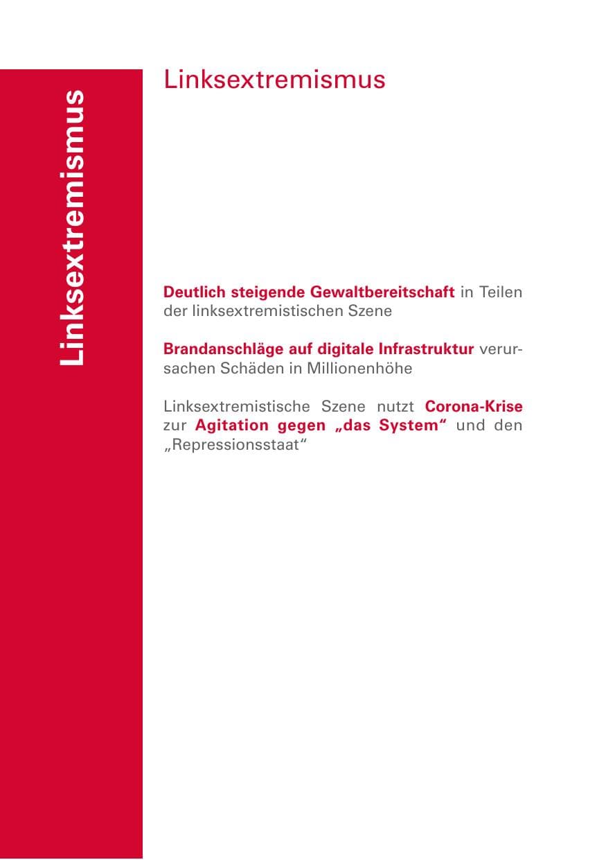 Seite 220 des Verfassungsschutzbericht 2020 Bayern
