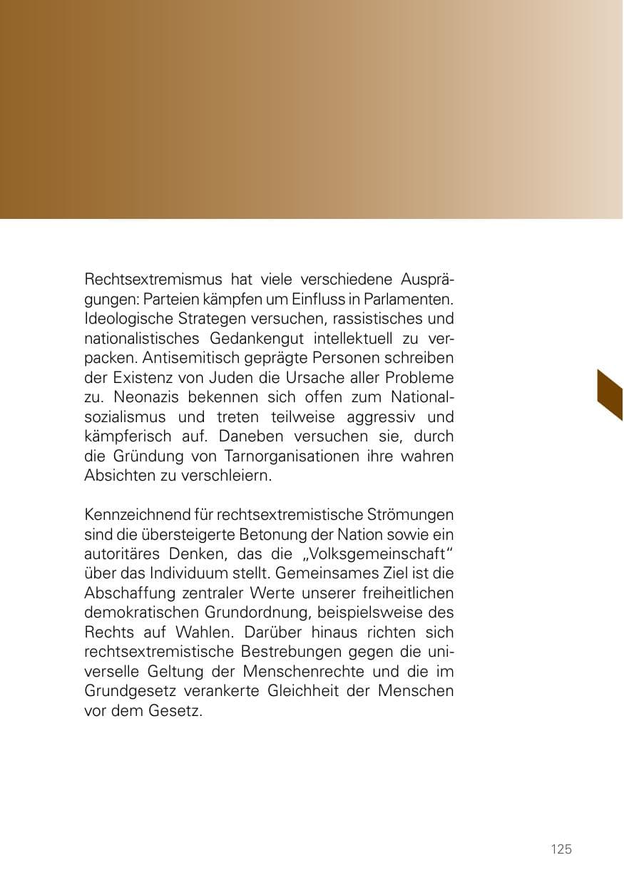 Seite 125 des Verfassungsschutzbericht 2021 Bayern