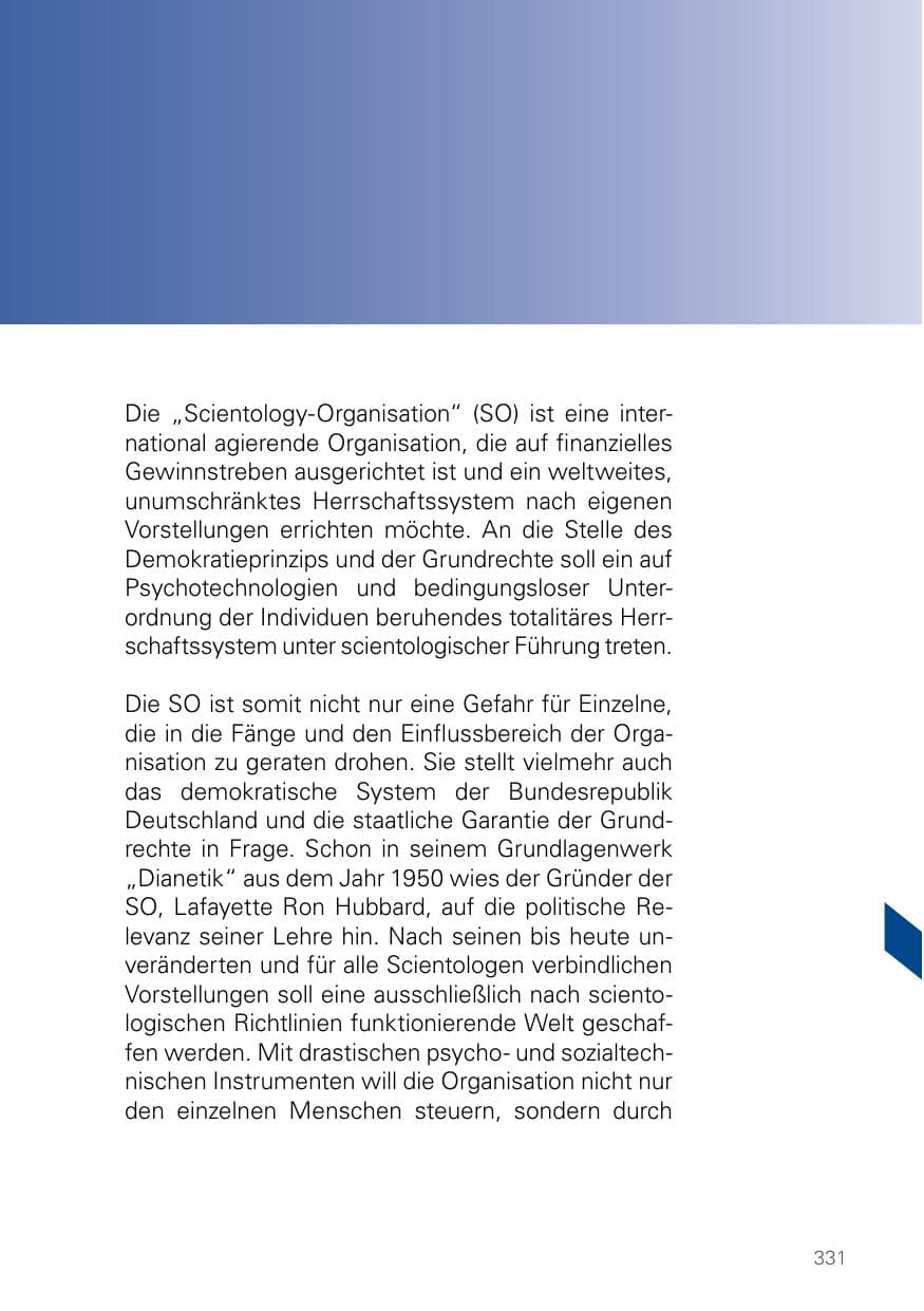 Seite 331 des Verfassungsschutzbericht 2022 Bayern