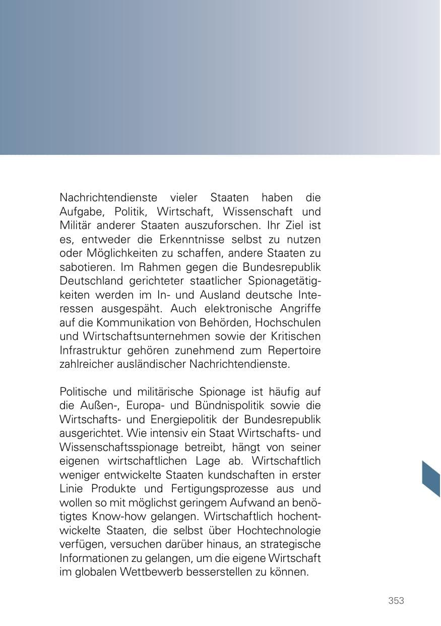 Seite 353 des Verfassungsschutzbericht 2022 Bayern