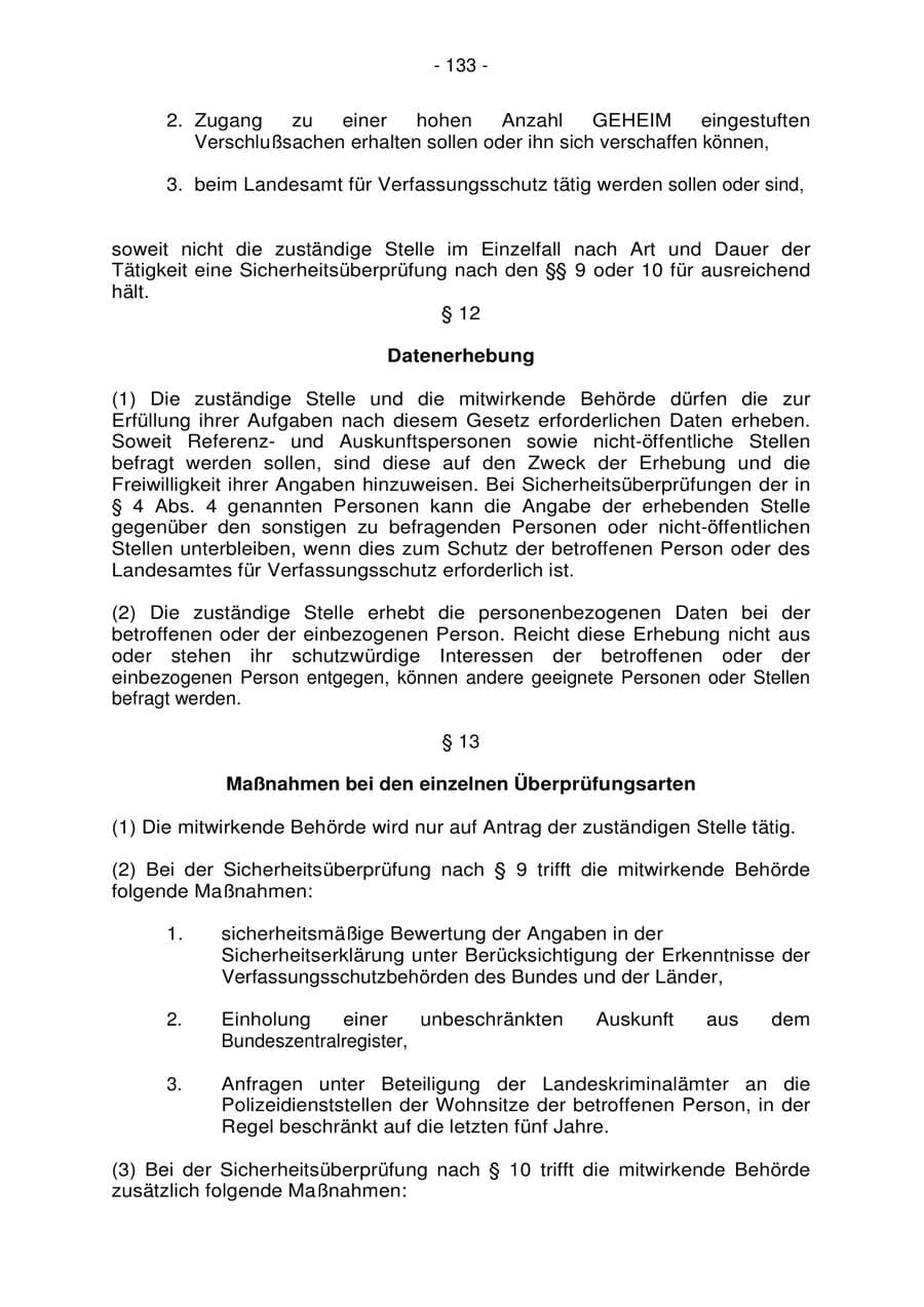Seite 133 des Verfassungsschutzbericht 2006 Bremen