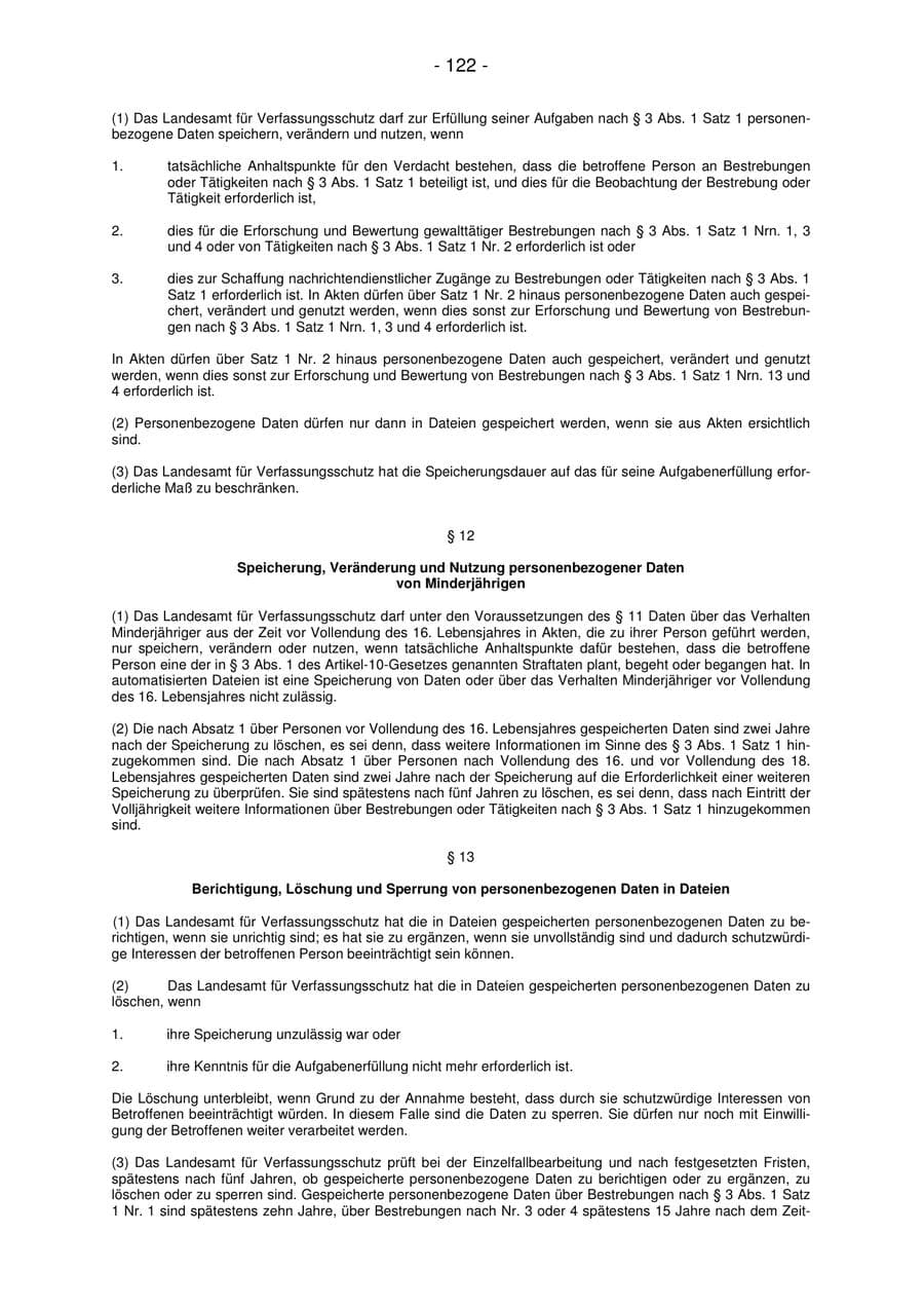 Seite 122 des Verfassungsschutzbericht 2007 Bremen
