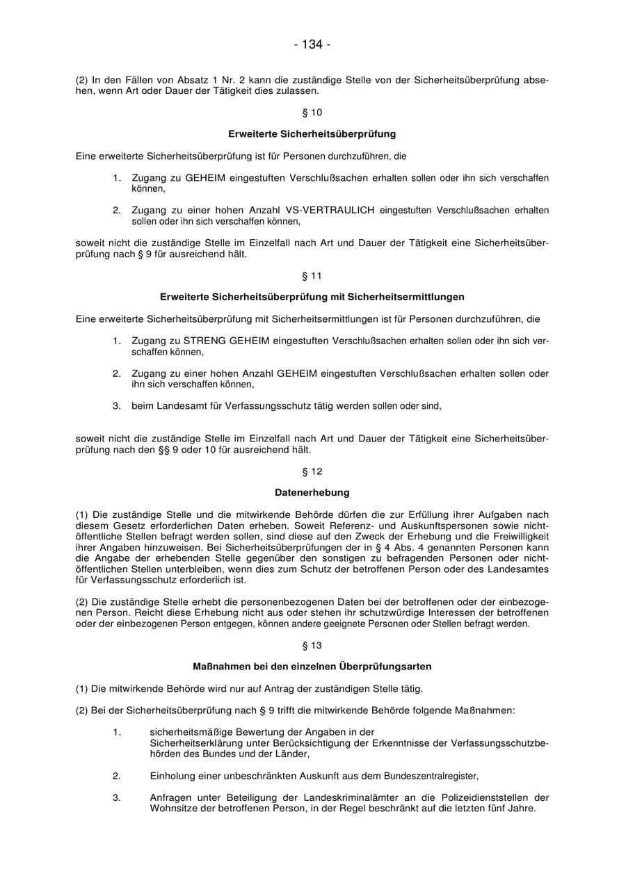 Seite 134 des Verfassungsschutzbericht 2007 Bremen
