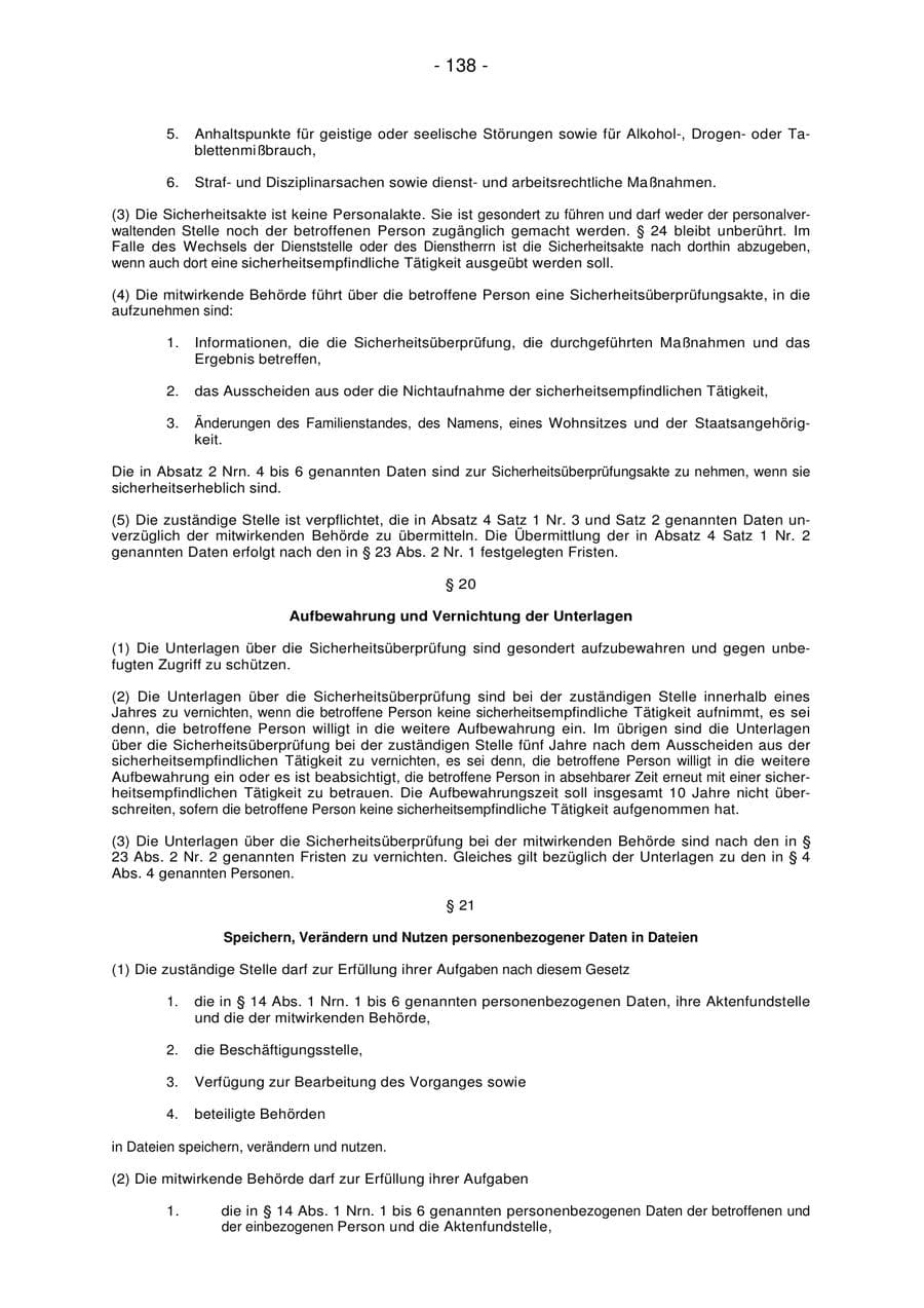 Seite 138 des Verfassungsschutzbericht 2007 Bremen