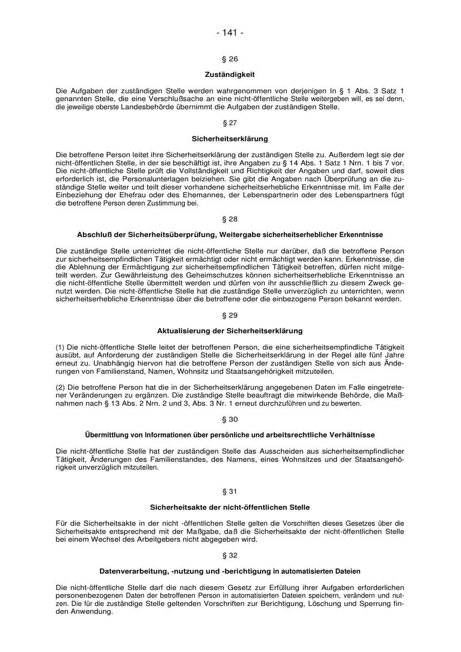 Seite 141 des Verfassungsschutzbericht 2007 Bremen