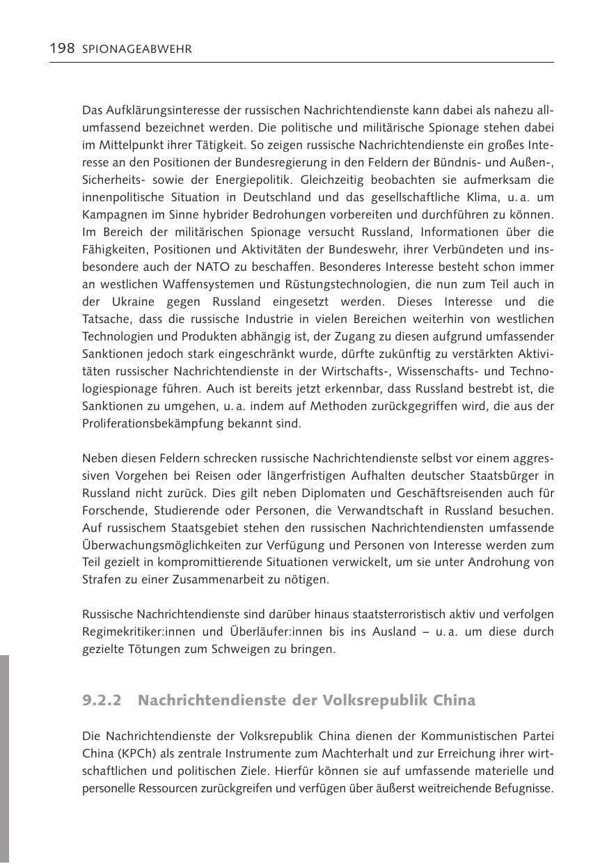Seite 197 des Verfassungsschutzbericht 2023 Bremen