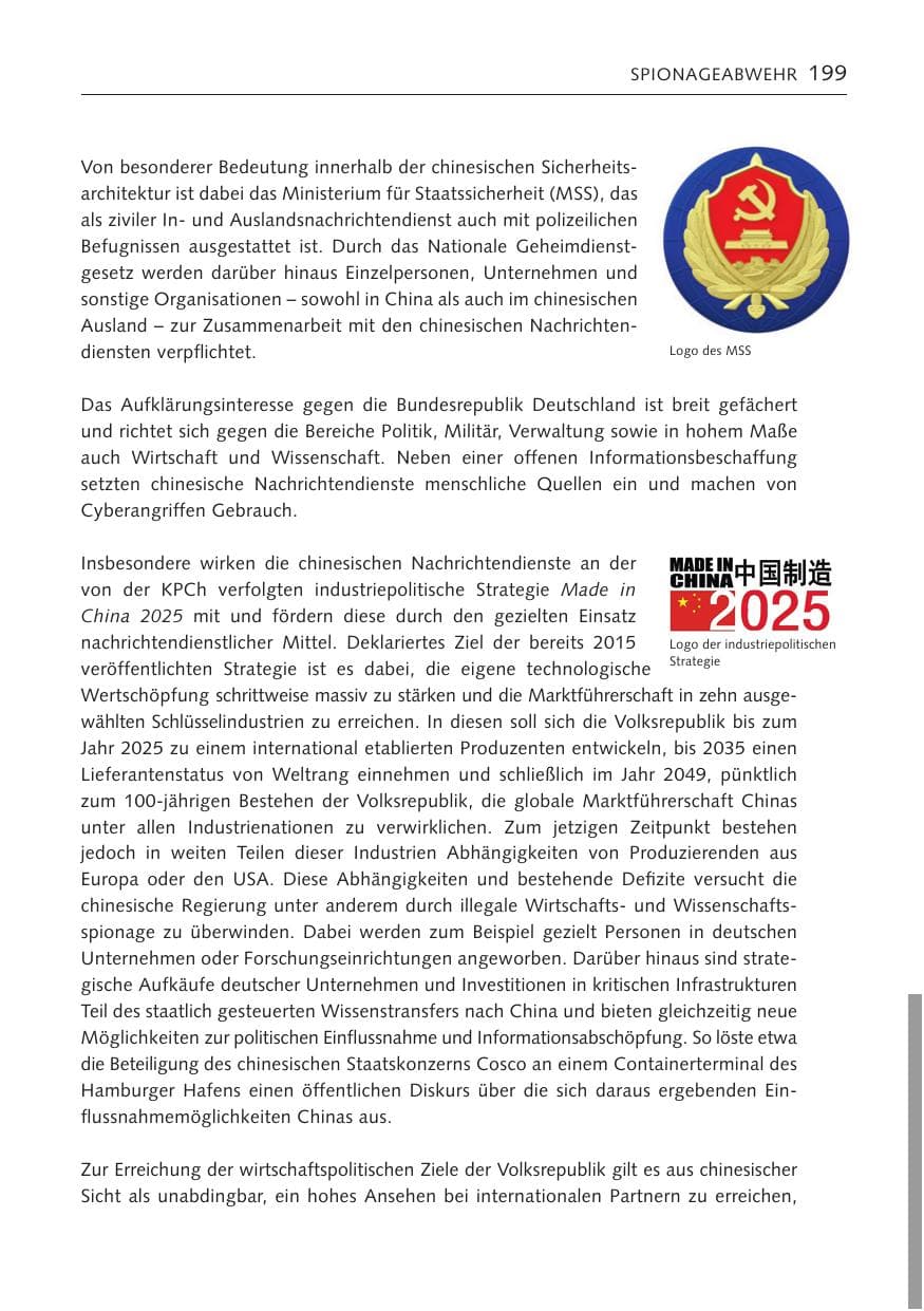 Seite 198 des Verfassungsschutzbericht 2023 Bremen