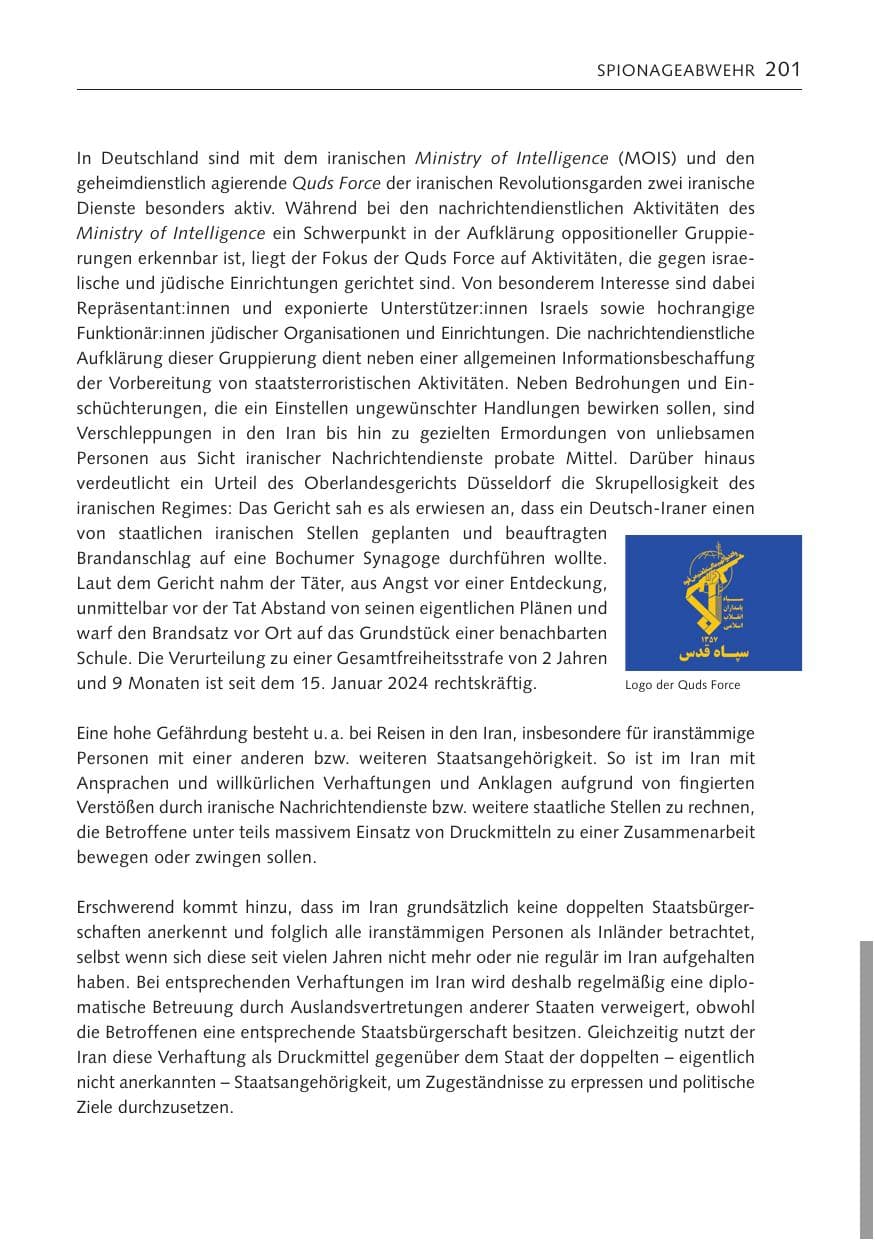 Seite 200 des Verfassungsschutzbericht 2023 Bremen