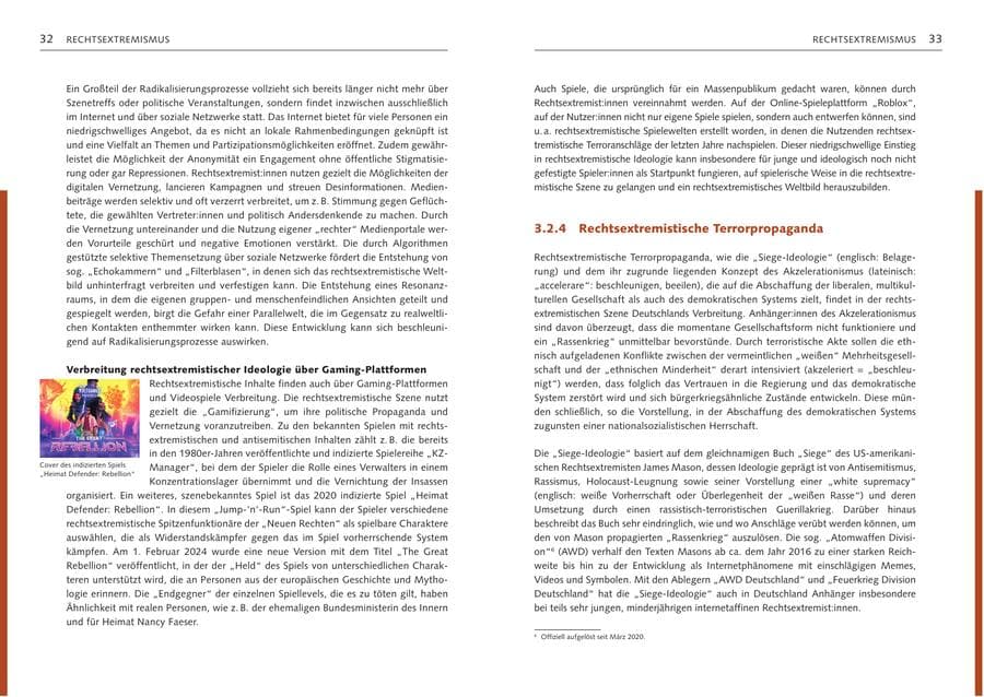 Seite 18 des Verfassungsschutzbericht 2024 Bremen