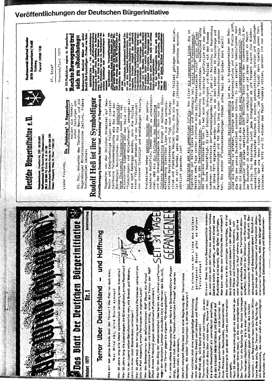 Seite 13 des Verfassungsschutzbericht 1977 Hessen