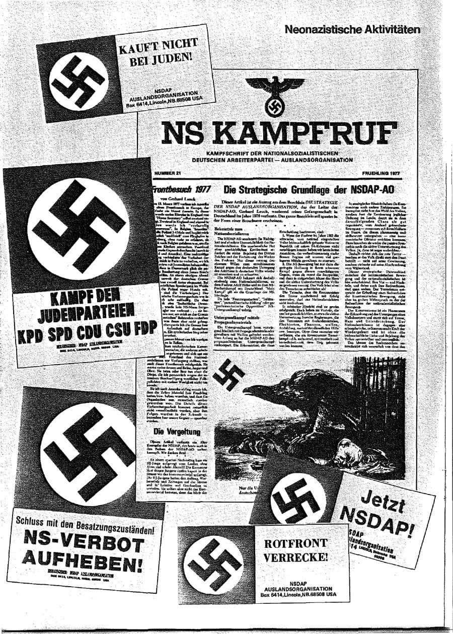 Seite 14 des Verfassungsschutzbericht 1977 Hessen