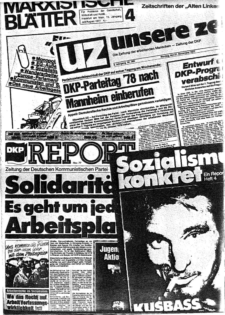 Seite 18 des Verfassungsschutzbericht 1977 Hessen