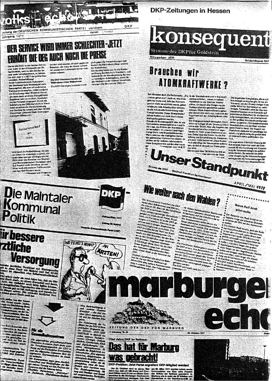 Seite 19 des Verfassungsschutzbericht 1977 Hessen