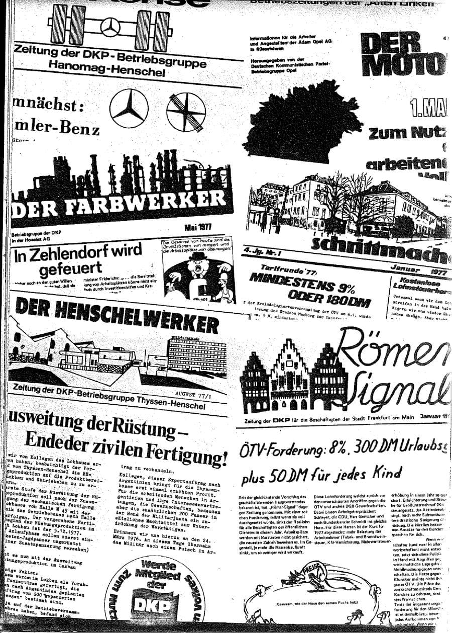 Seite 20 des Verfassungsschutzbericht 1977 Hessen