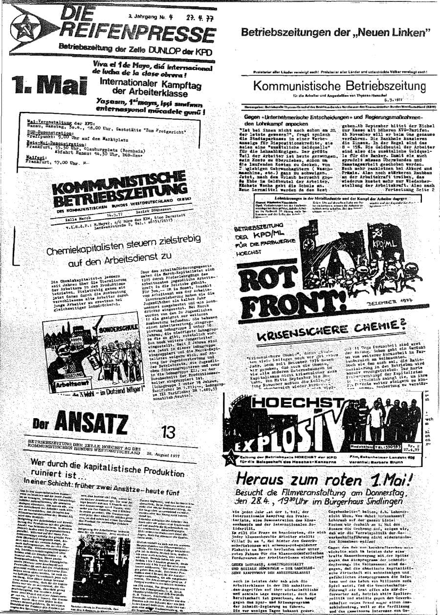 Seite 29 des Verfassungsschutzbericht 1977 Hessen
