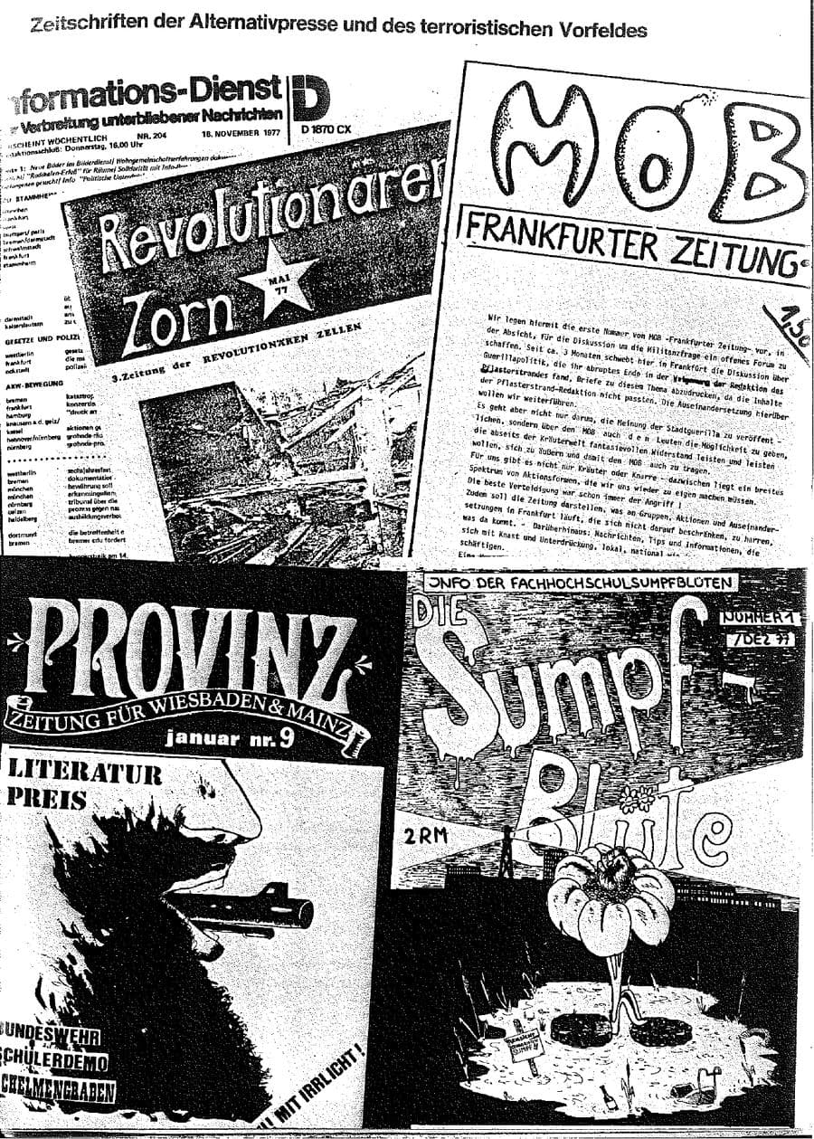 Seite 35 des Verfassungsschutzbericht 1977 Hessen