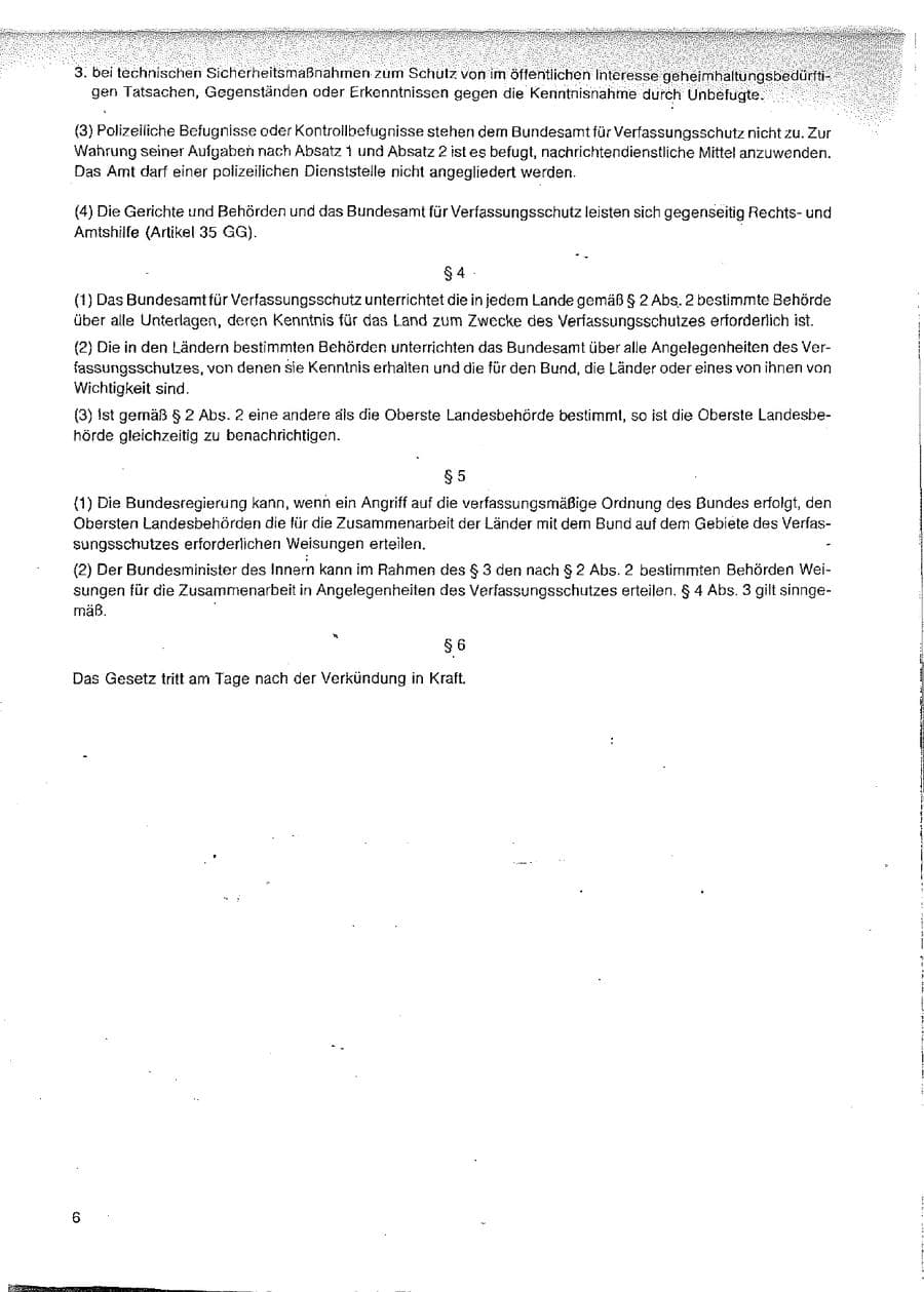 Seite 6 des Verfassungsschutzbericht 1977 Hessen