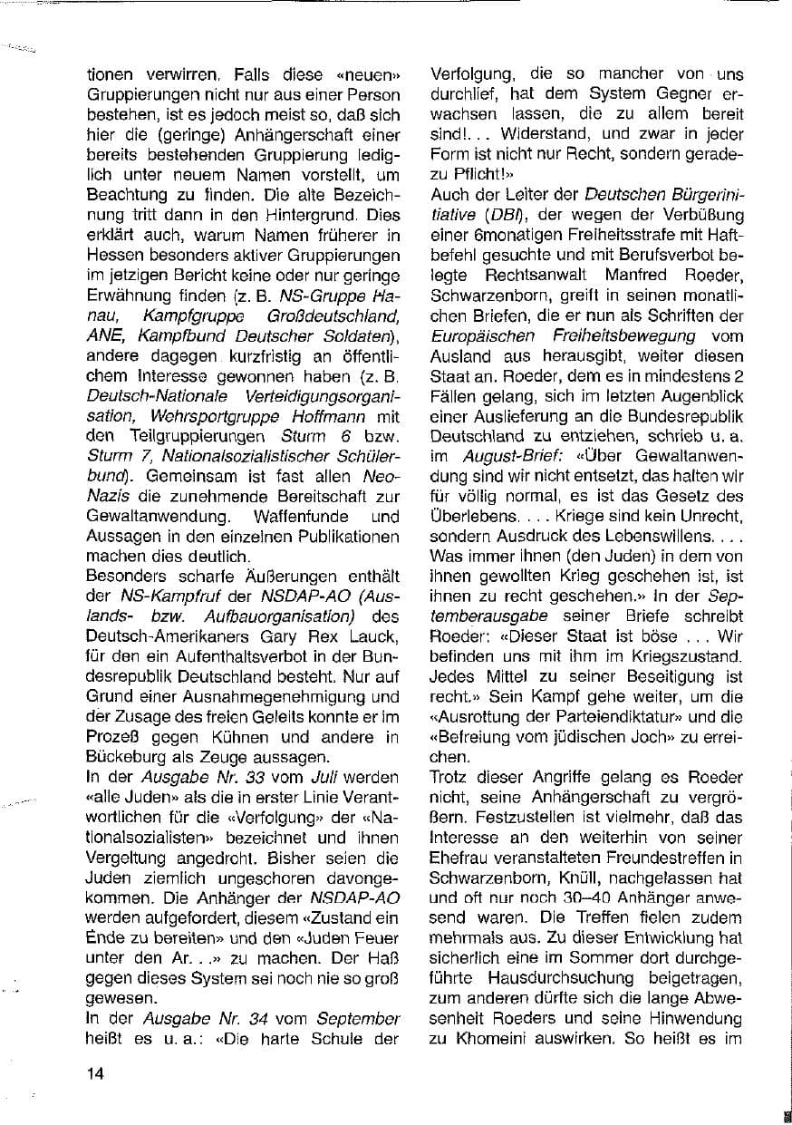 Seite 15 des Verfassungsschutzbericht 1979 Hessen