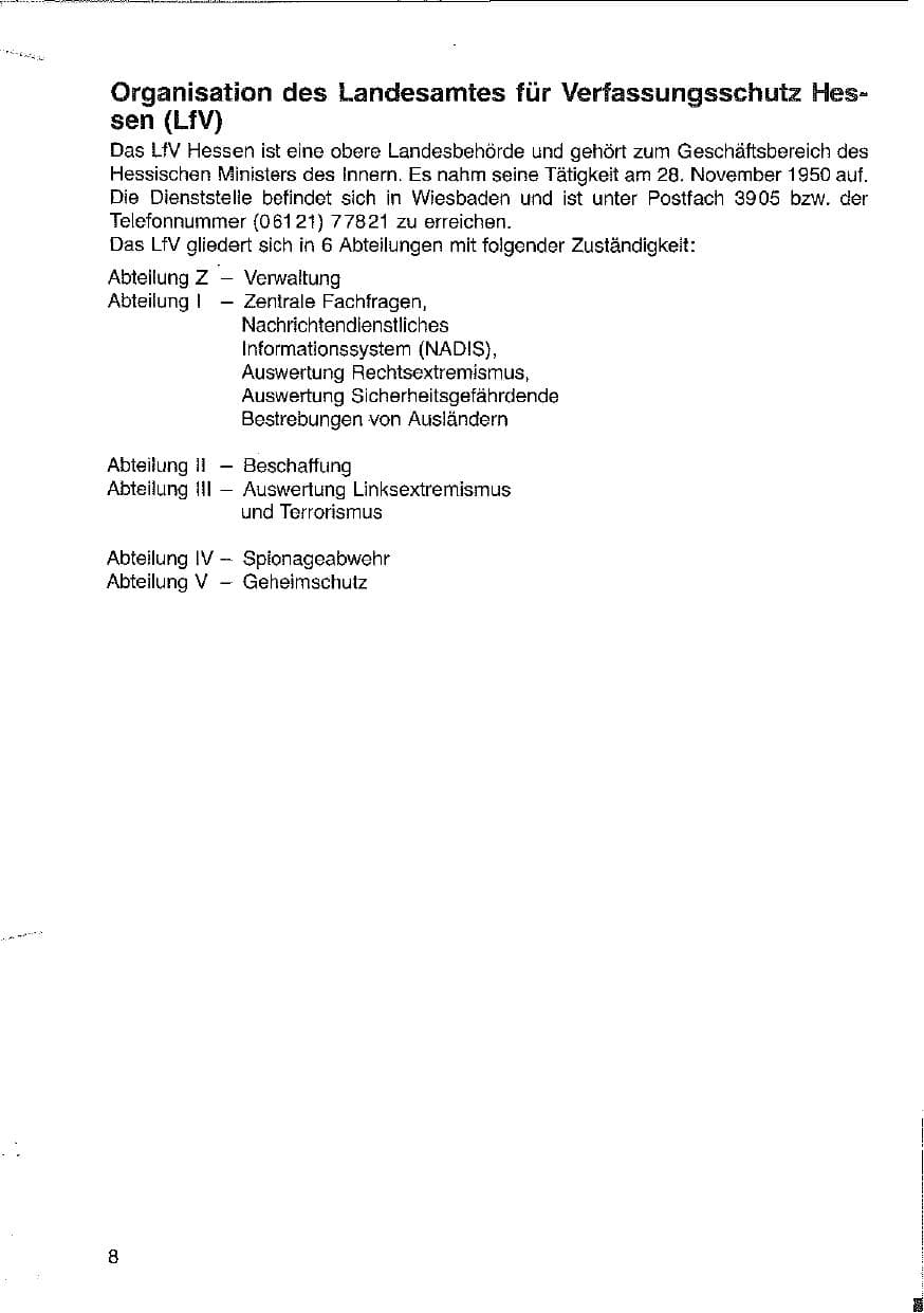 Seite 9 des Verfassungsschutzbericht 1979 Hessen